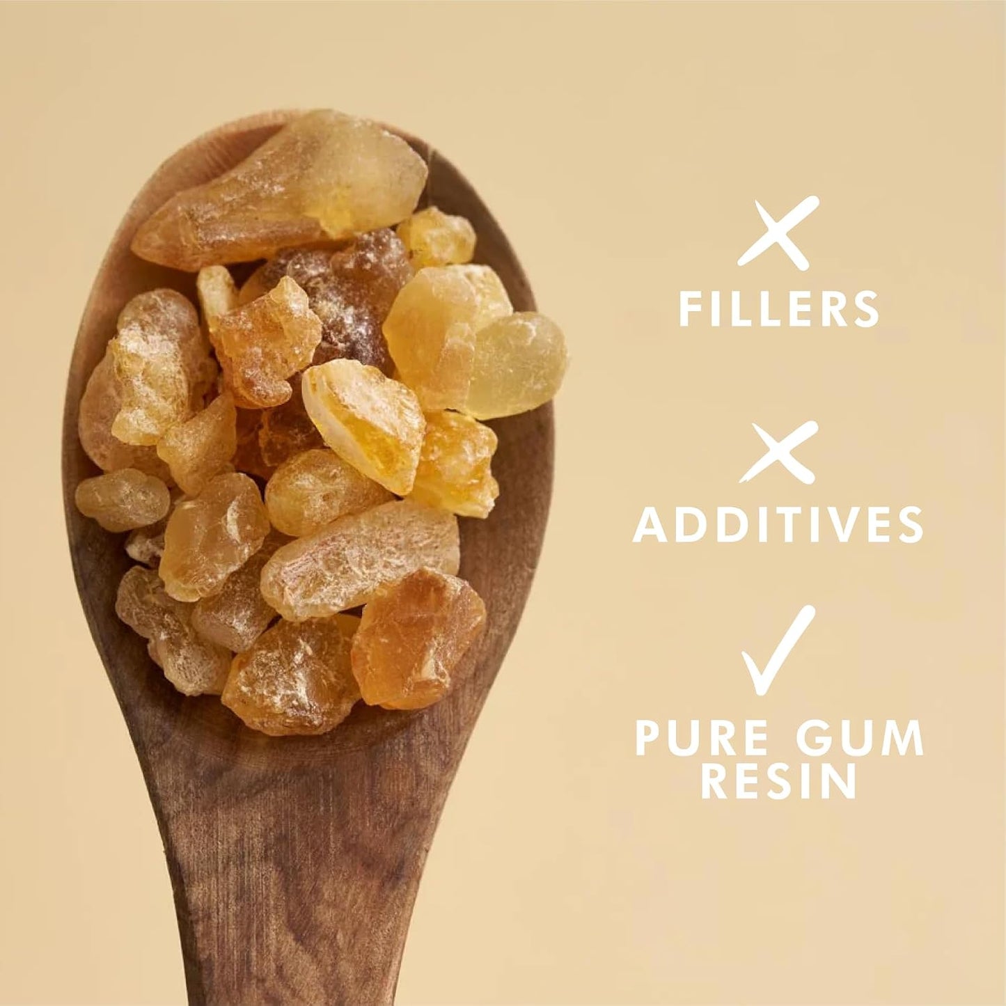 Frankincense Resin Tears Pea Size 1 LB (16oz) Bag - Pure Gum Olibanum, Biblical Resin, Fragrance, Church Incense - by Spicy World