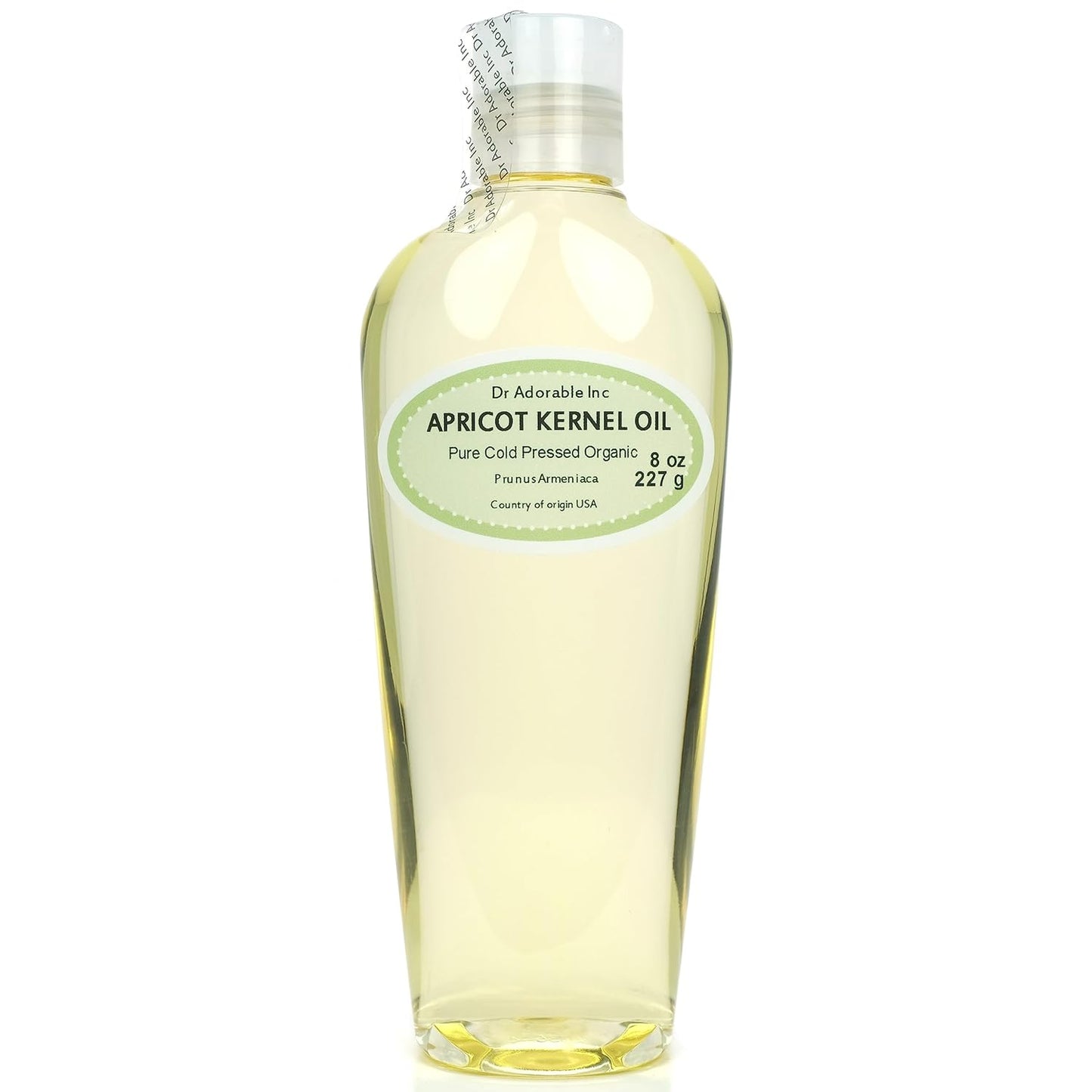 Dr Adorable - 8 oz - Apricot Kernel Oil - 100% Pure Natural Organic Cold Pressed