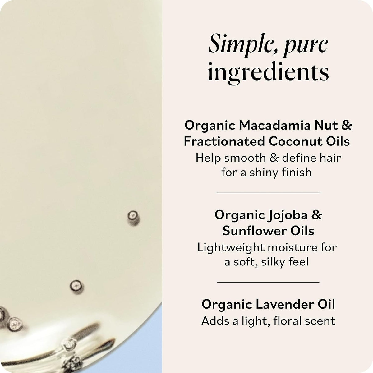 Sky Organics Organic Coconut &amp; Macadamia Shine Oil 6oz, Hydrating Hair Oil