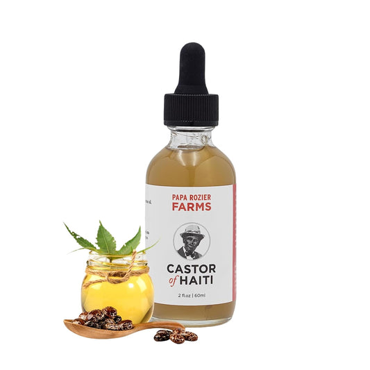 Papa Rozier Farms Pure Organic Castor Oil for Hair Growth