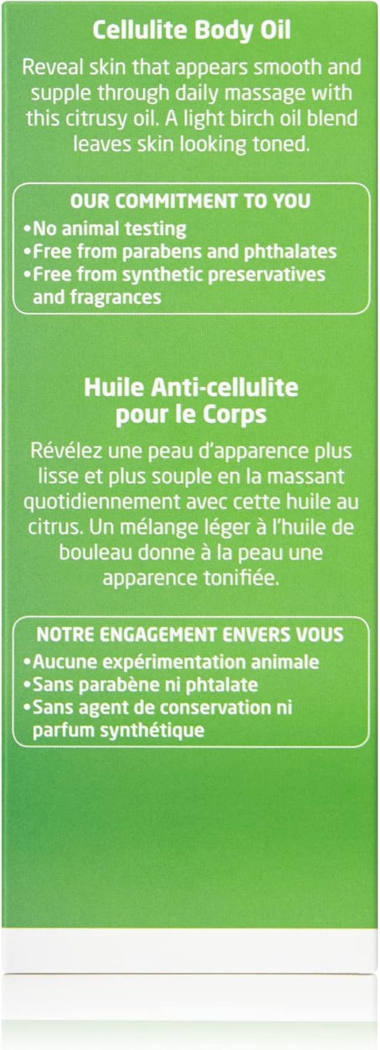 Weleda Birch Cellulite Body Oil 3.4 Fluid Ounce, Plant-Rich Oil with Birch, Rosemary and Jojoba