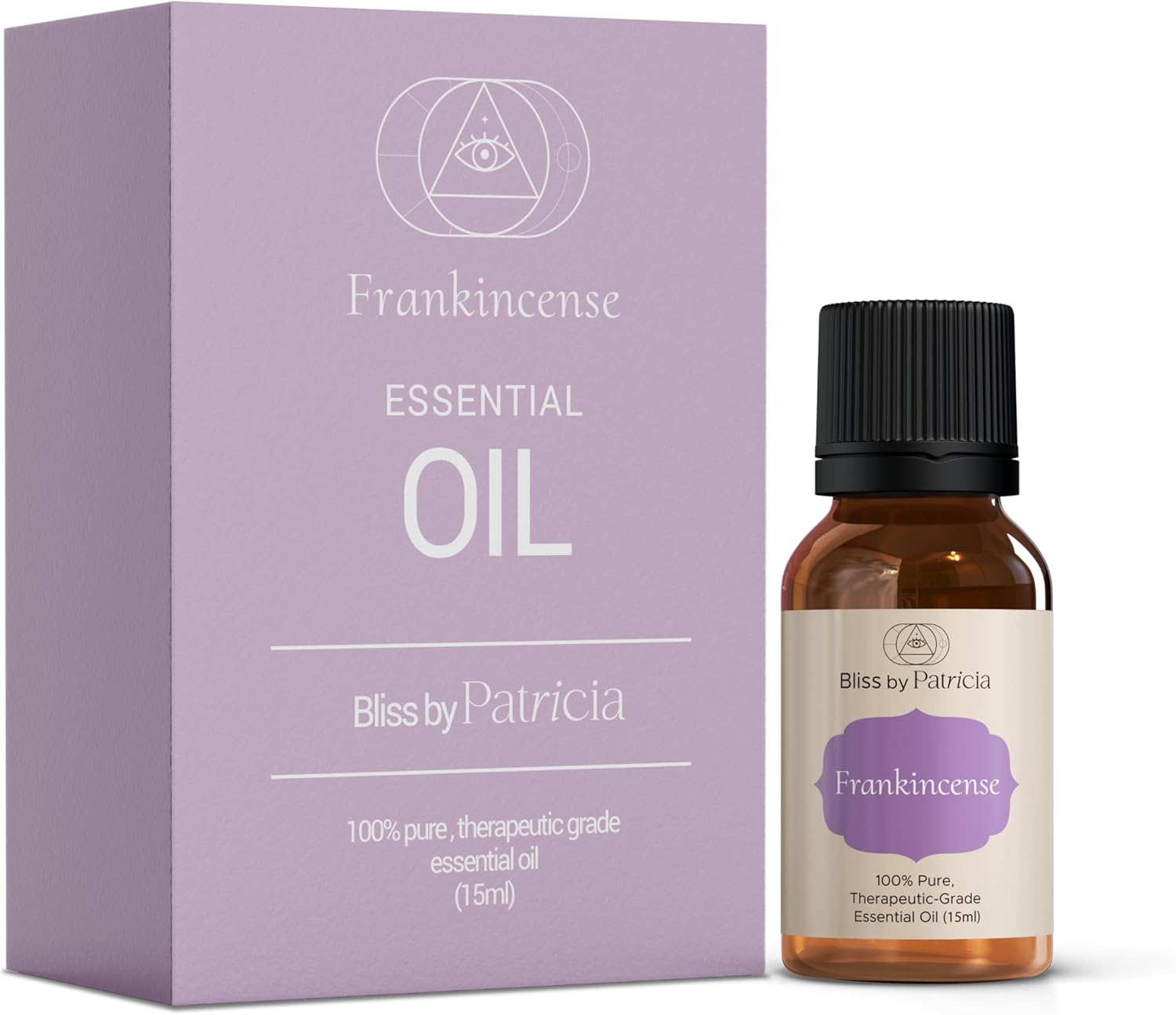 Frankincense Essential Oil – 100% Pure, Undiluted & Wild-Harvested Boswellia Carteri | Lab-Tested for Purity | Therapeutic Grade for Aromatherapy, Skincare, Massage & Meditation