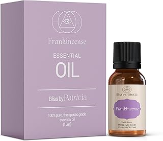 Frankincense Essential Oil – 100% Pure, Undiluted & Wild-Harvested Boswellia Carteri | Lab-Tested for Purity | Therapeutic Grade for Aromatherapy, Skincare, Massage & Meditation