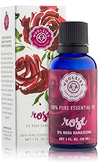 Woolzies Best Natural Rose Essential Oil Blend 1 Oz - Therapeutic & Premium Graded Aromatherapy Oil - Most Popular for Relaxation, & Skin Healing Use - For Diffusion & Topical Use