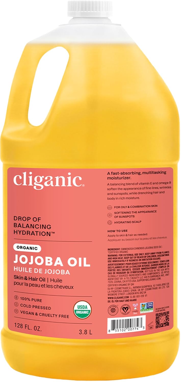 Cliganic Organic Jojoba Oil Bulk