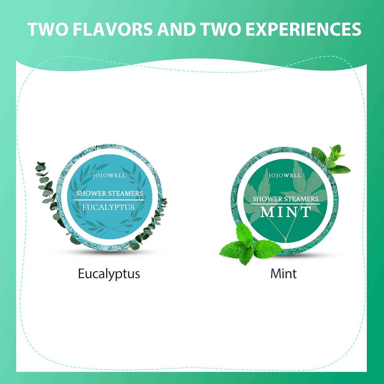 Eucalyptus & Mint Shower Steamers Aromatherapy with Essential Oils - 12 Pack Gifts for Women Men, Eucalyptus for Shower, Nasal Relief, Birthday Mothers Day Gifts for Mom Wife
