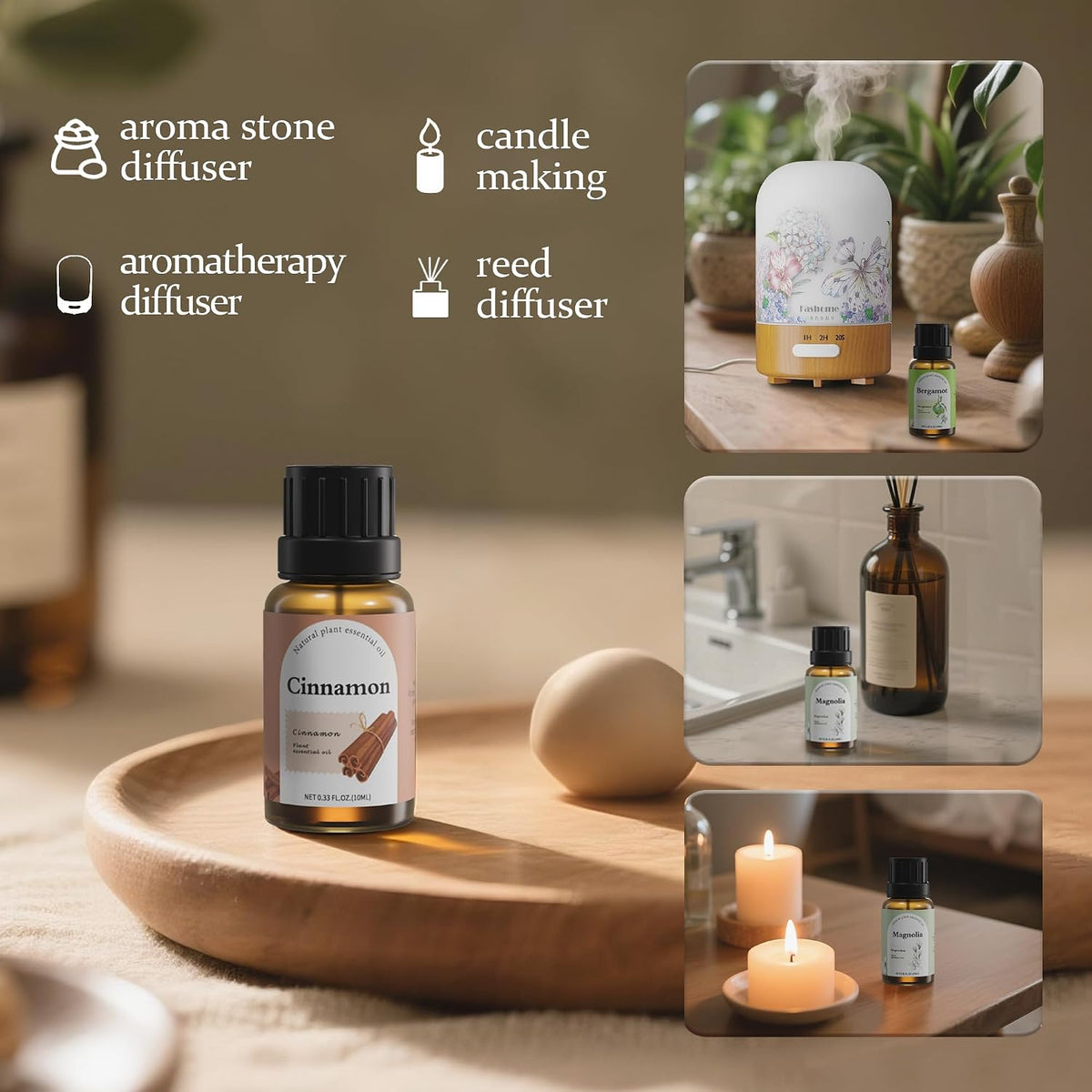 Essential Oils Set for Diffusers