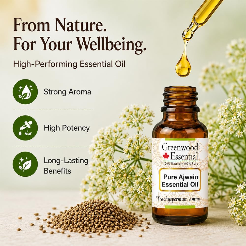 Greenwood Essential Pure Cedarwood Essential Oil (Juniperus virginiana) with Glass Dropper Steam Distilled 10ml (0.33 oz)
