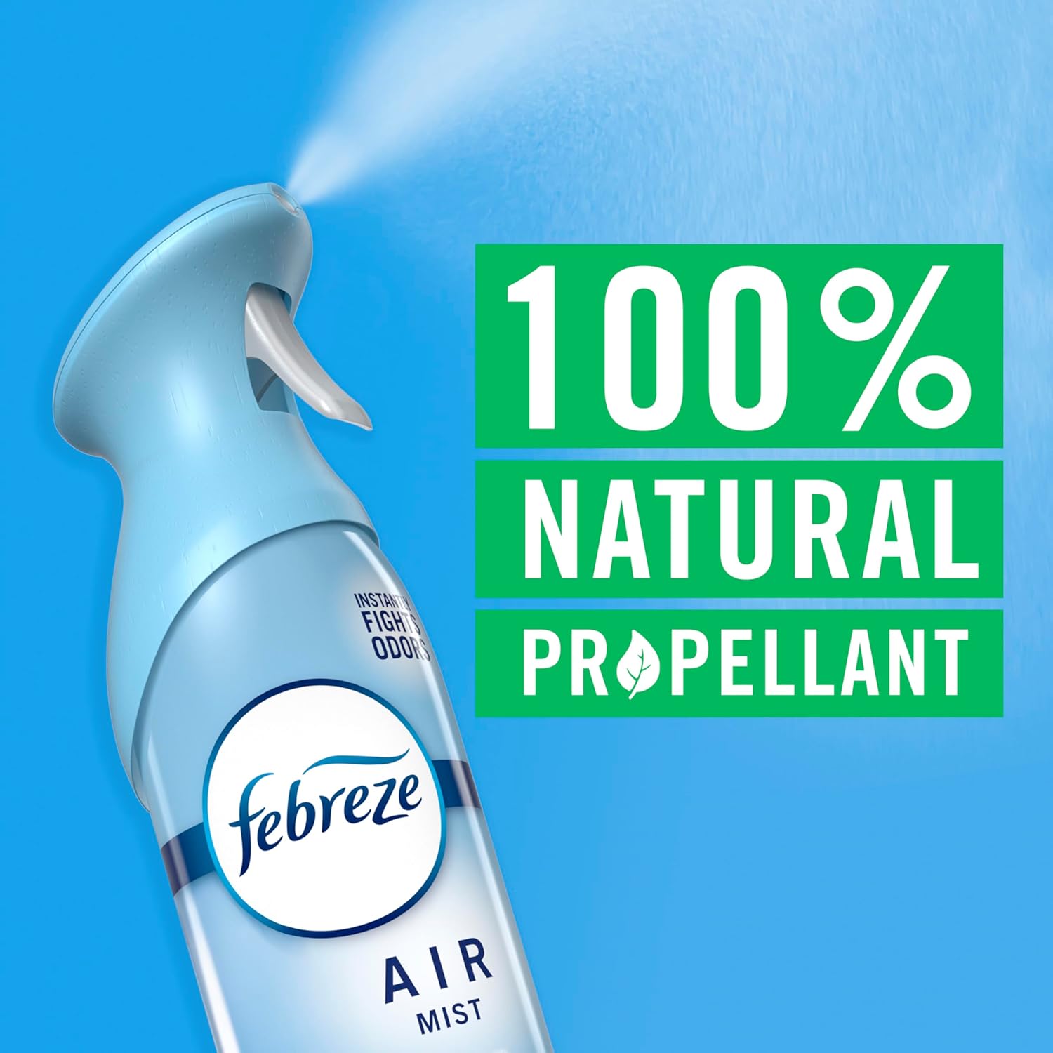 Febreze Air Mist, Air Freshener Spray, Odor Fighting Room Spray, Deodorizer for Home Bathroom Kitchen Office Apartment Dorm Room Classroom, Gain Original Scent, 8.1oz, (Pack of 2)
