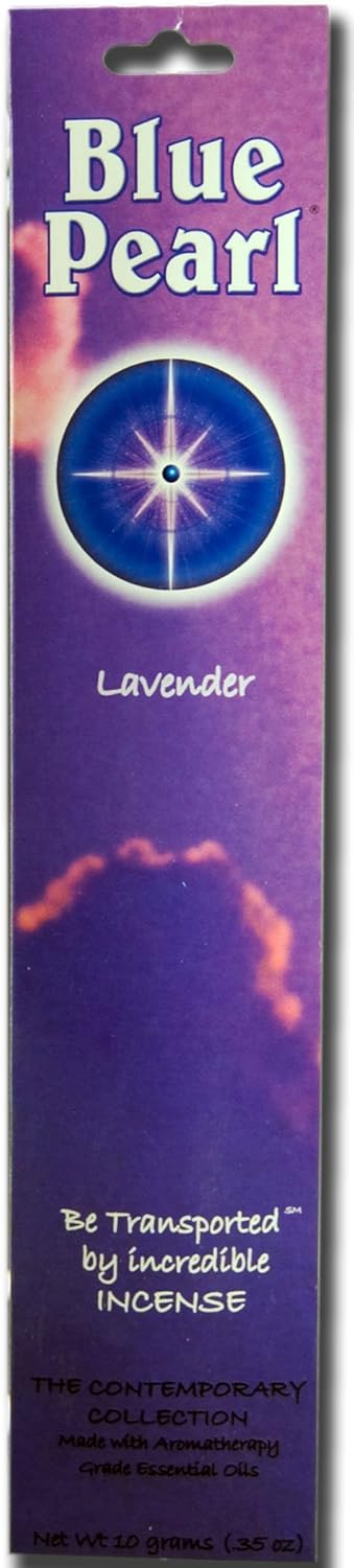 Blue Pearl Contemporary Collection Incense, Lavender, 10 Gram