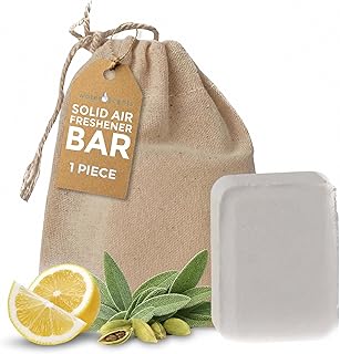 Water Scents Solid Air Freshener Bar – Eucalyptus & Spearmint Scent – Long-Lasting, Natural Aromatic Freshness | Handmade & Vegan