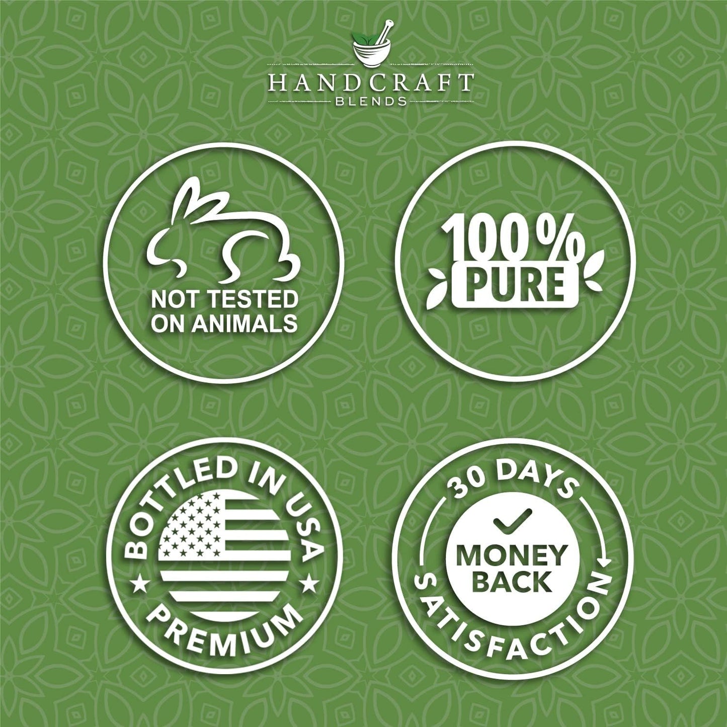 Handcraft Blends Herbal Focus Set: Peppermint and Rosemary Essential Oils – (2 x 4 Fl Oz) – 100% Pure & Natural – for Diffuser, Aromatherapy, and DIY Projects