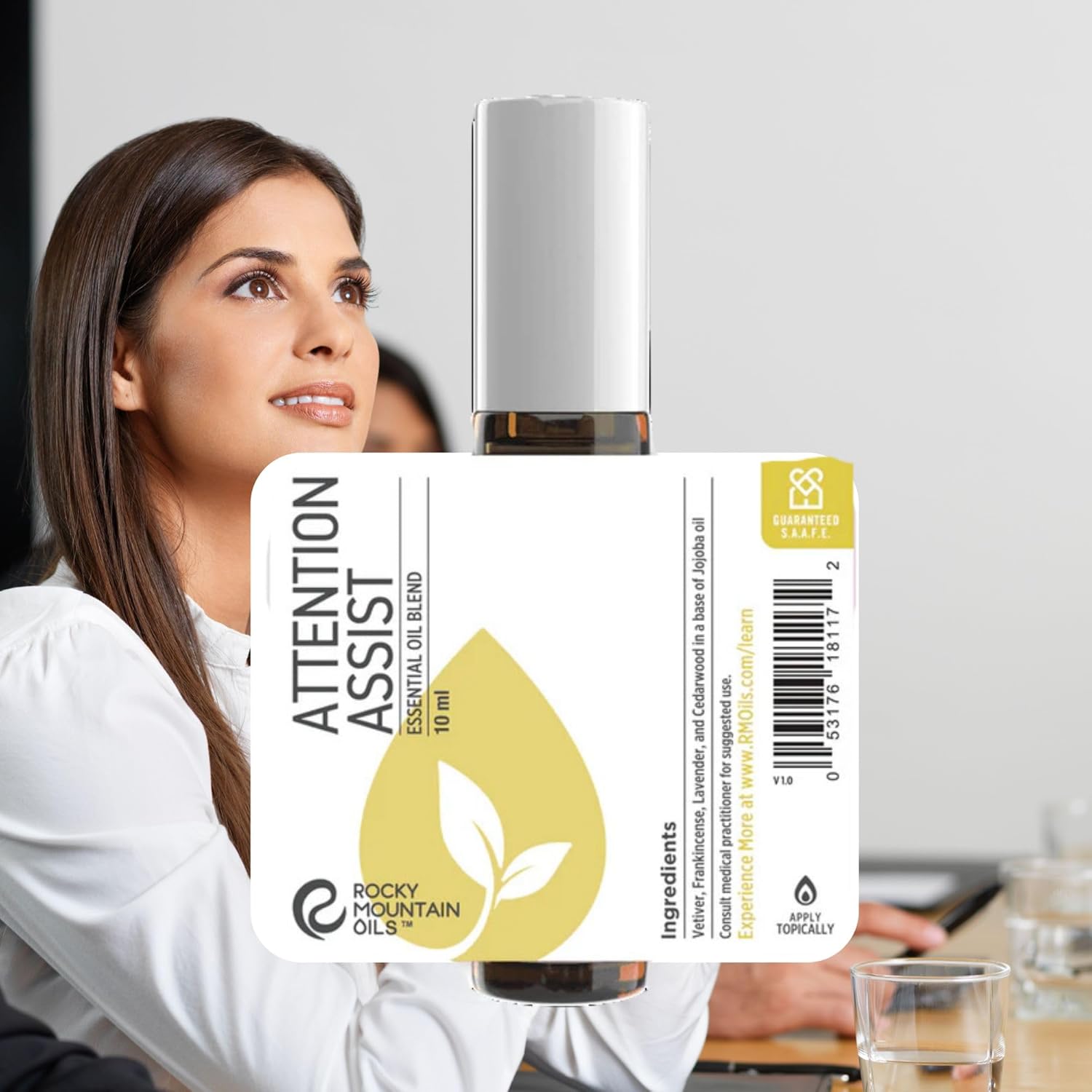 Rocky Mountain Oils - Attention Assist Roll on 10ml - Essential Oil Blend