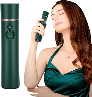 Elitzia Oxygen Facial Machine Oxygen Injection Skin Care Spa Nano Facial Mister Hydration Anti Aging Nourishing Handheld Atomizer Face Care Improve Absorption Portable Mist Sprayer Women 1PCS ETKD88SA