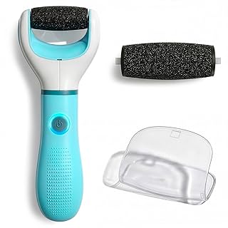 Electric Foot Sander Callus Remover – 3-Speed Foot Sanders for Feet (1800/2200/2800 RPM) with Replaceable Roller | 360° Rotating Head & Precision Control, Easy to Clean – Pedicure Tools for Feet Care