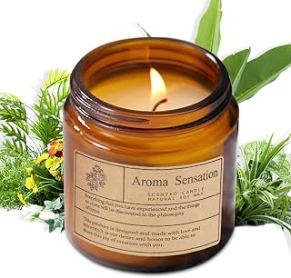 Organic Soy Candles - Fall Scented, Misty Forest 7oz