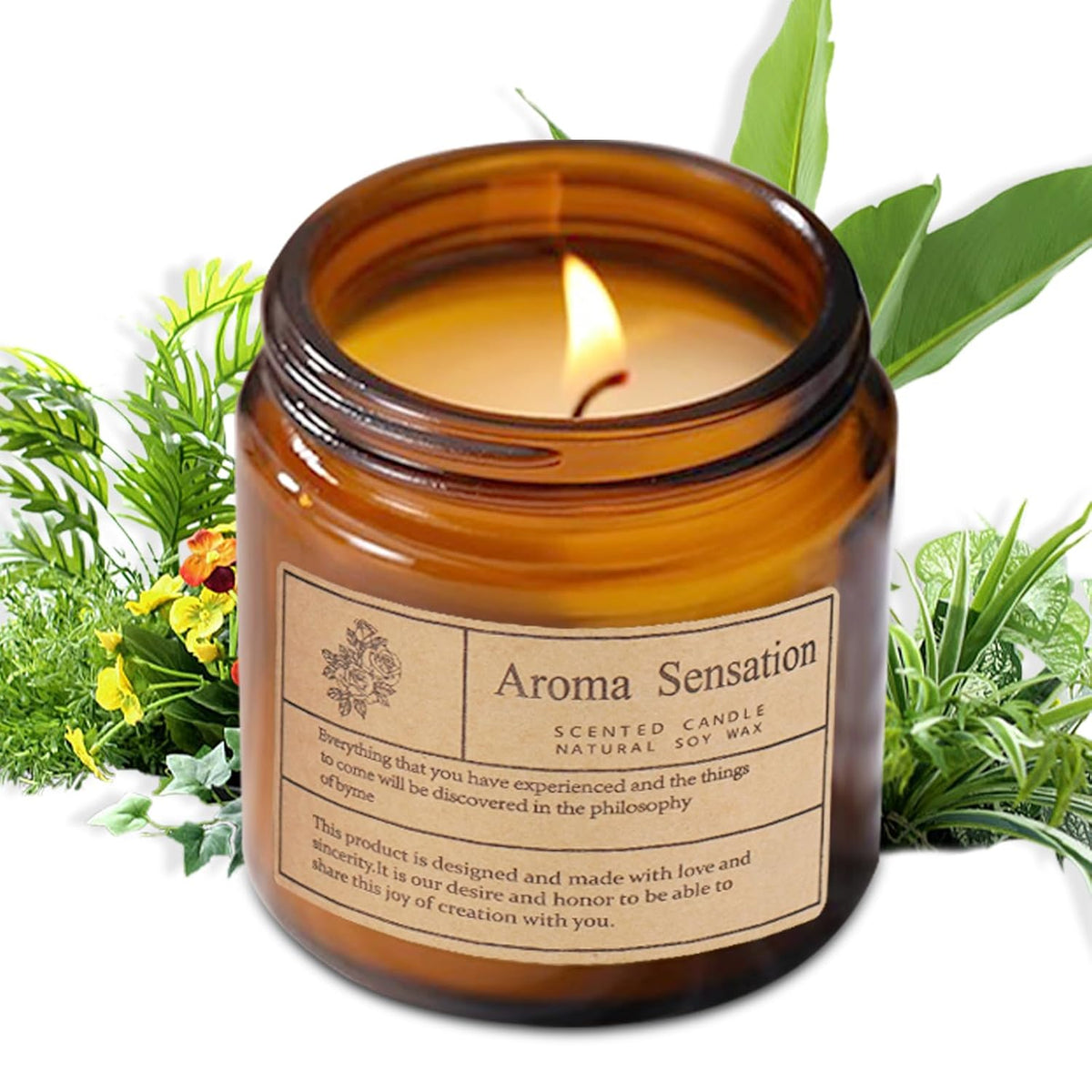 Organic Soy Candles - Fall Scented