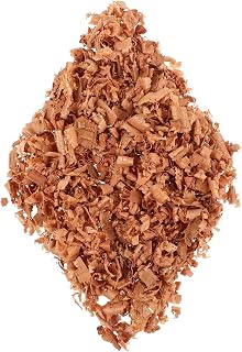 Ipetboom Natural Cedar Shavings 2.12 Oz Bag for Closet Moth Protection and Odor Removal Practical Cedar Chips for Garment Freshening and Cigar Humidors 6.10X3.93X1.77In