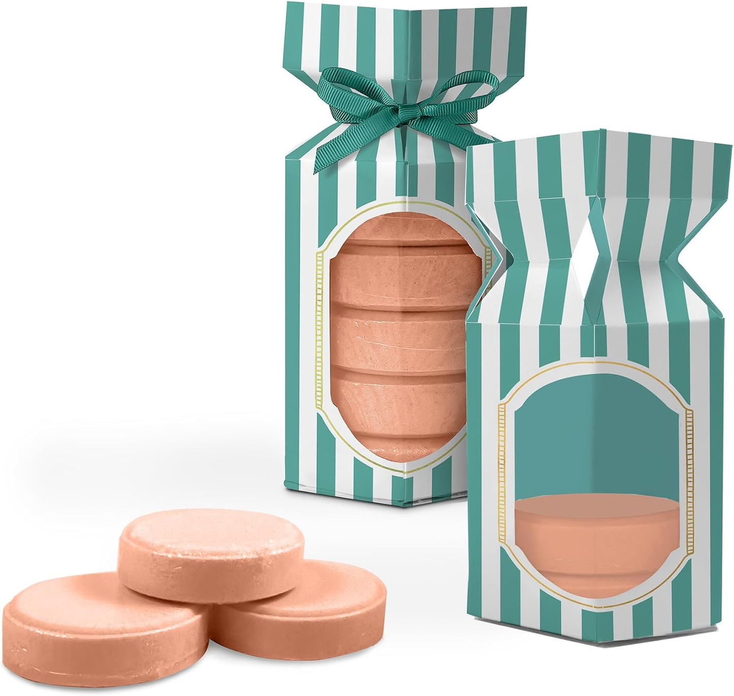 Studio Oh! Tropical Teal Shower Steamers Set, Sparkling Citrus Aromatherapy Shower Bombs, 5 Pack Spa Tablets, Relaxing Shower Fizzers for Women Gift