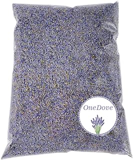 OneDove 1 Pounds Lavender Buds Dried Flowers,100% Natural Dried Lavender Buds, Ultra Blue Grade (1 Pounds)