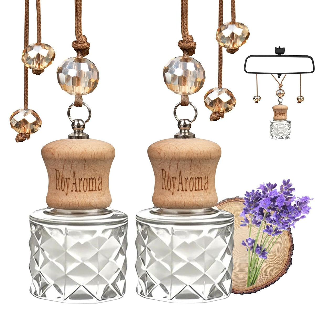 RoyAroma Hanging Car Air Freshener