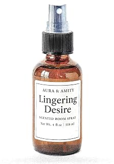 Premium Room & Linen Spray – Handmade Luxury Fabric & Home Fragrance Mist, Long-Lasting & Eco-Friendly (Lingering Desire)