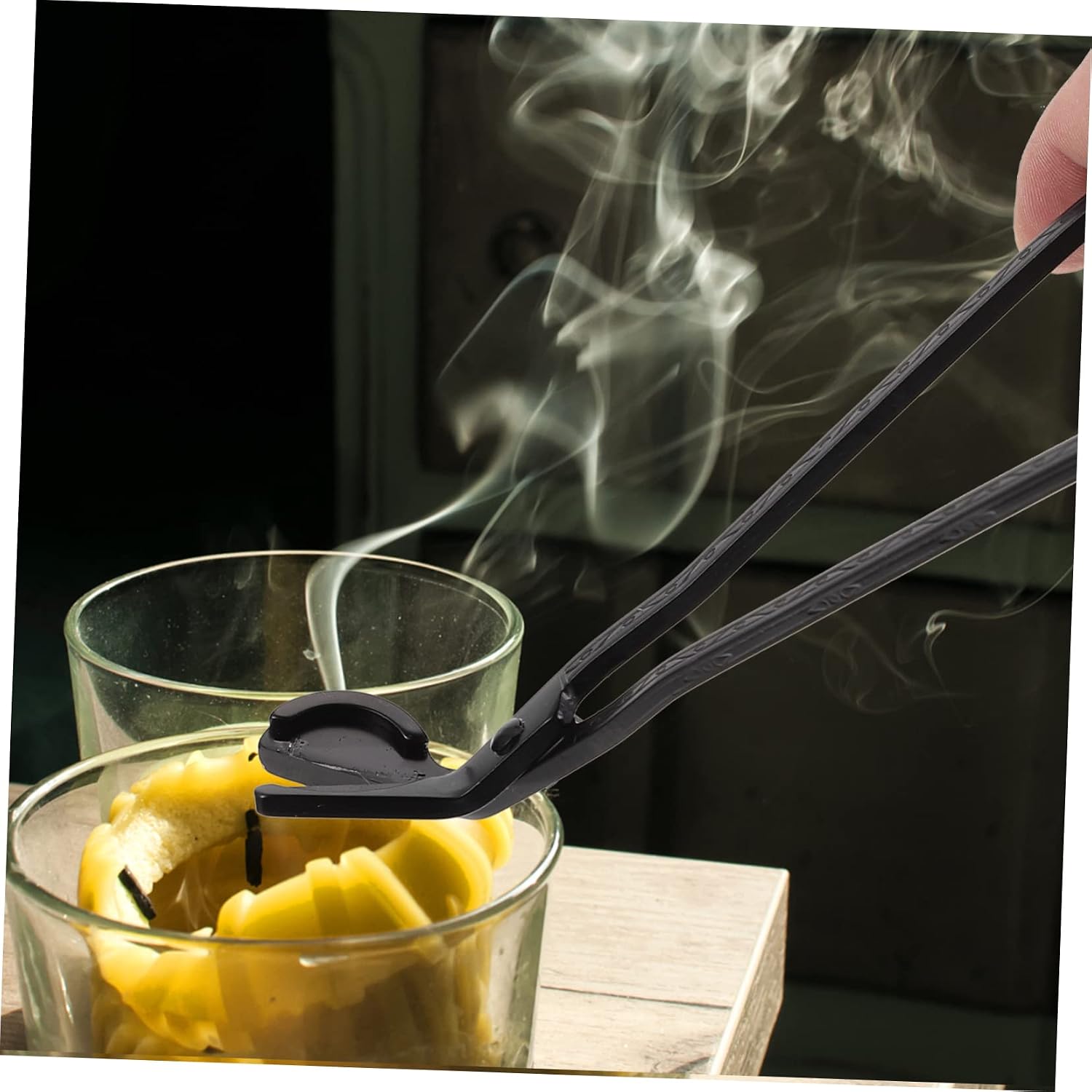 SOLUSTRE Candle Wick Trimmer Snuffer Set 3pcs Stainless Steel Easy Wick Cutters for Decor
