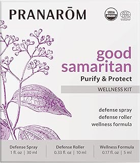 Pranarom - Good Samaritan Purify & Protect Essential Oil Blend Wellness Kit (3pk) - 100% Pure Essential Oil | USDA and ECOCERT Organic