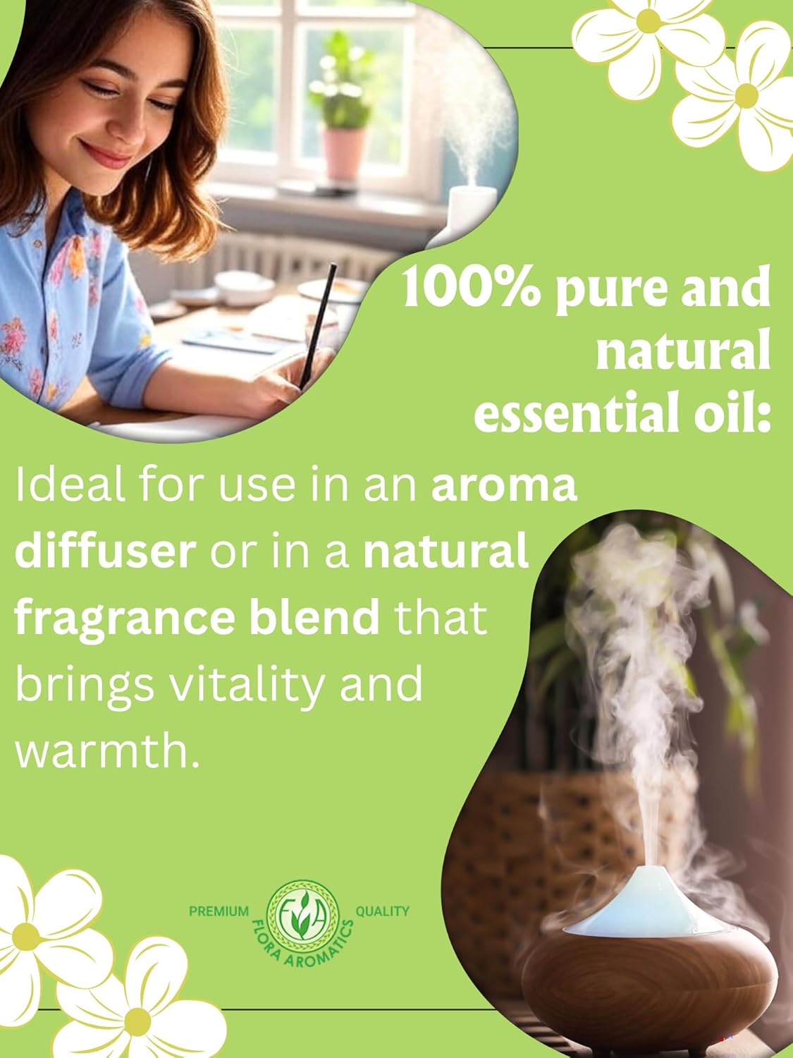 Orange Essential Oil, Blood – 100% Pure, Cold Pressed – 0.33 FL OZ / 10 ML
