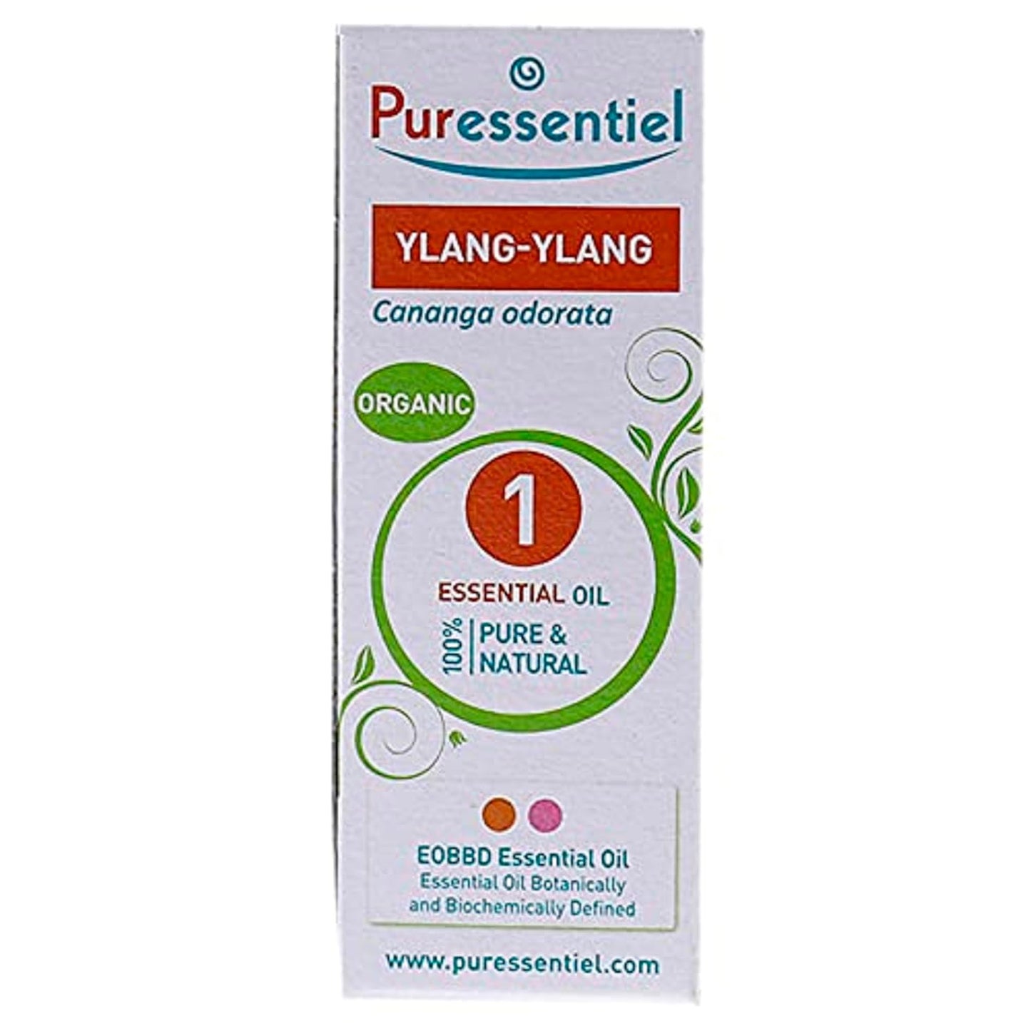 Puressentiel Ylang Ylang Essential Oil, Aromatherapy Stress Calming - 100% Pure, Organic & Natural - Therapeutic Grade, Premium & Certified Quality - Made in France – 0.17 fl oz