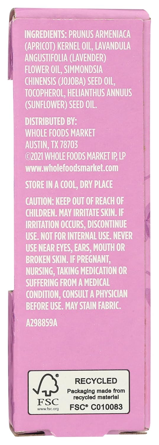 365 by Whole Foods Market Relaxing Lavender Roll On, 0.31 Fl Oz