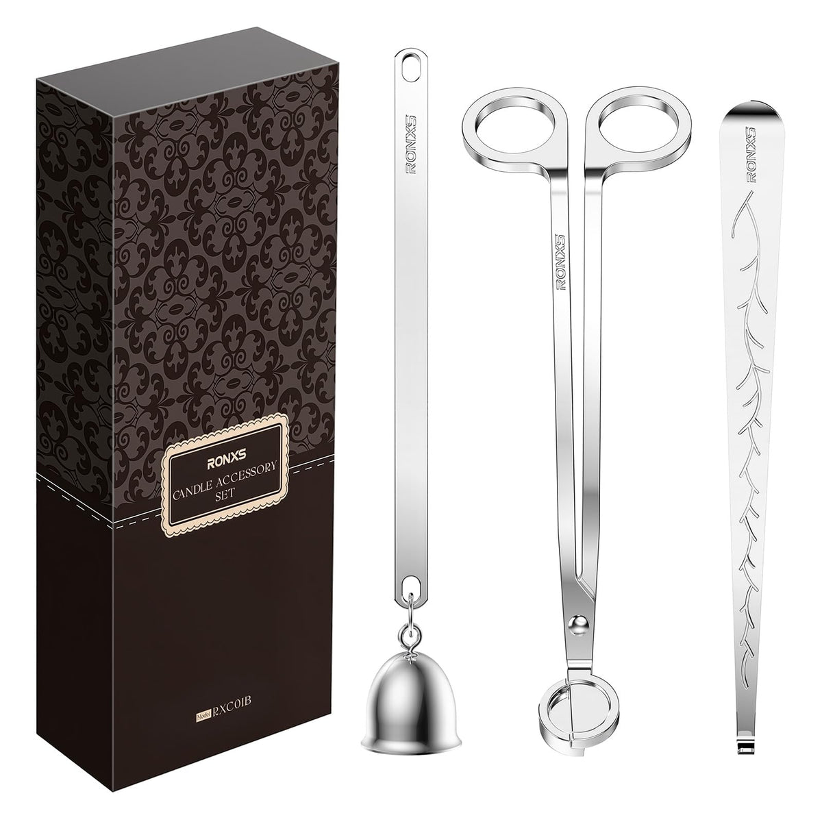 RONXS 3 in 1 Candle Wick Trimmer Set Candle Accessory Wick Cutter