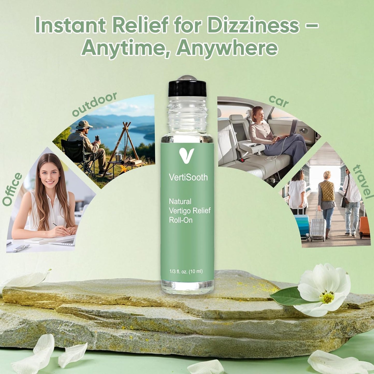 Anti-Dizzy Roll-On, Vertisoothe Roller, Natural Roll-On Vertigo Relief, Natural Ingredients Can Quickly Acting (2)