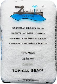 Authentic Zechstein Inside Bulk Magnesium Flakes: Magnesium Chloride Flakes for Baths | Pure, Organic, Transdermal Elemental Magnesium - 25kg Bag
