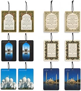 CLAWCARES 12 Pcs Car Fragrance Sachets - Coffee, Cologne, Vanilla, Freesia, Pine, New Car Scent, Long-Lasting Air Freshener Bags for Vehicle, Auto Interior, Drawers & Closets, Natural & Non-Toxic