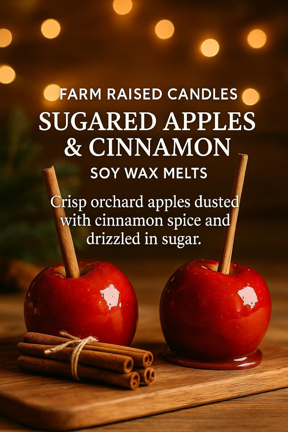 – Christmas Wonderland 16 oz Total (3 oz Each) 5-Pack Soy Wax Melts | Spiced Gingerbread, Holiday Vanilla Bean, Peppermint Crumble, Sugared Apples | 100% USA Made