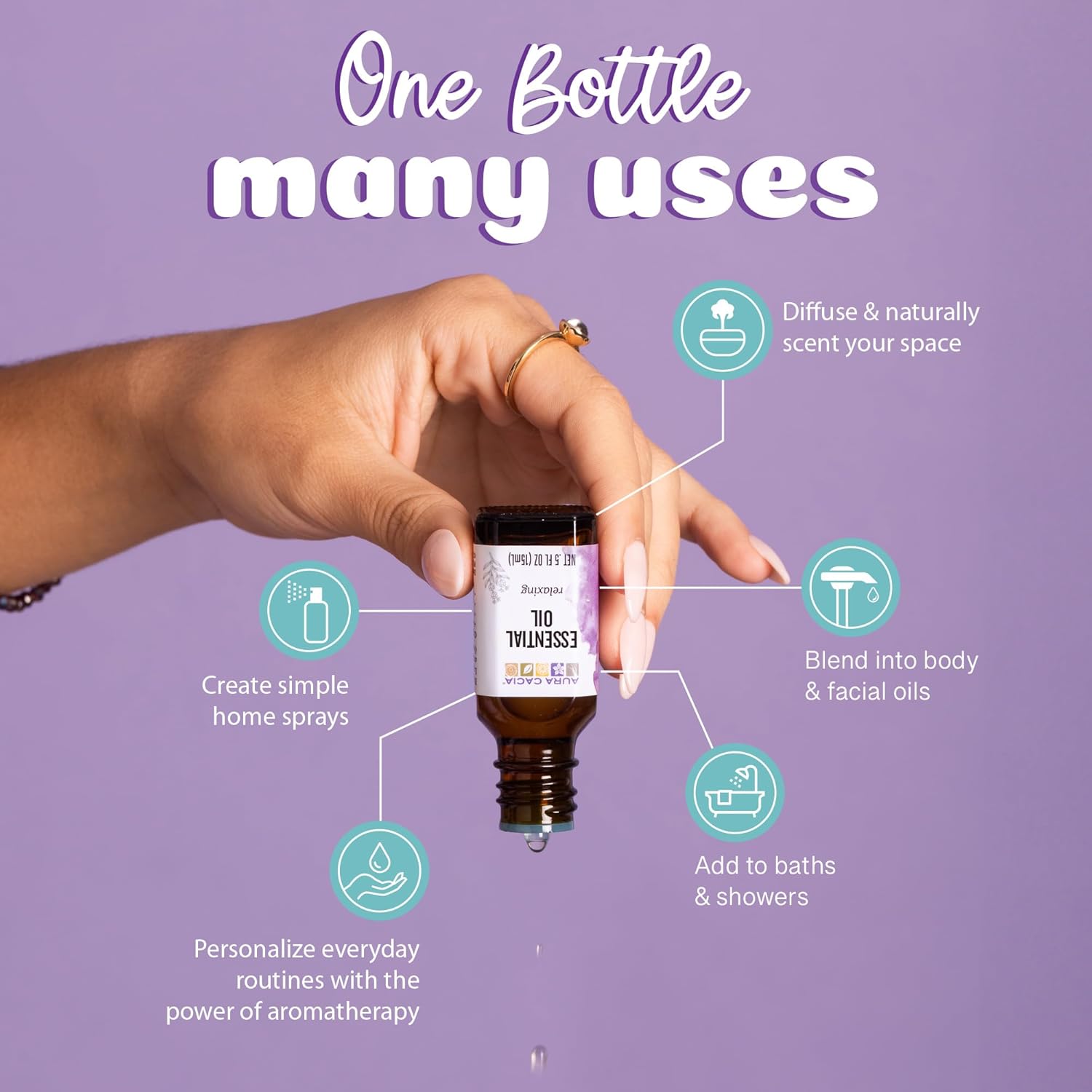 Aura Cacia 100% Pure Clove Bud Essential Oil | Certified Organic, GC/MS Tested for Purity | 7.4 ml (0.25 fl. oz.) | Syzygium aromaticum