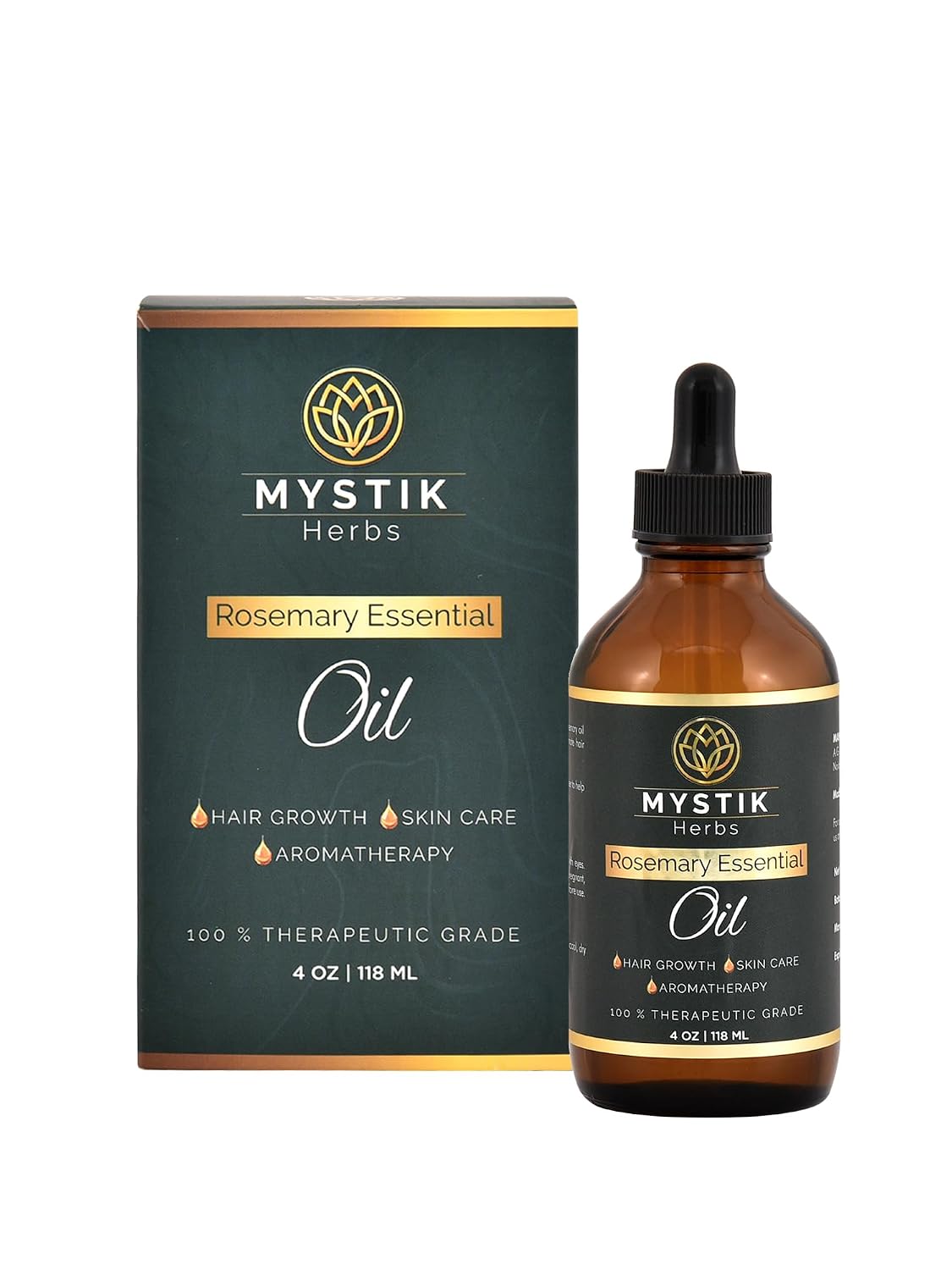 Premium Rosemary Essential Oil for Hair & Scalp