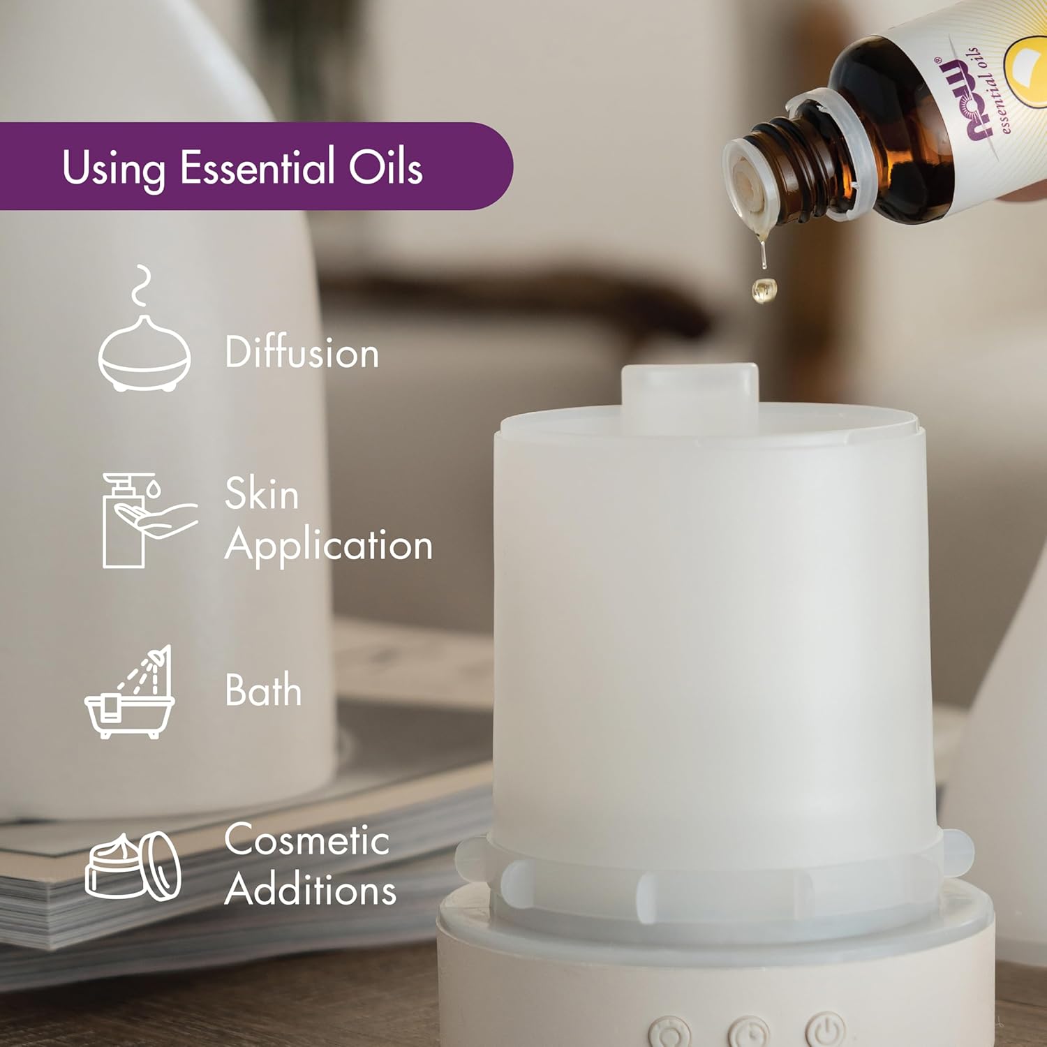 NOW Essential Oils, Rosemary Oil, Purifying Aromatherapy Scent, Steam Distilled, 100% Pure, Vegan, Child Resistant Cap, 2-Ounce