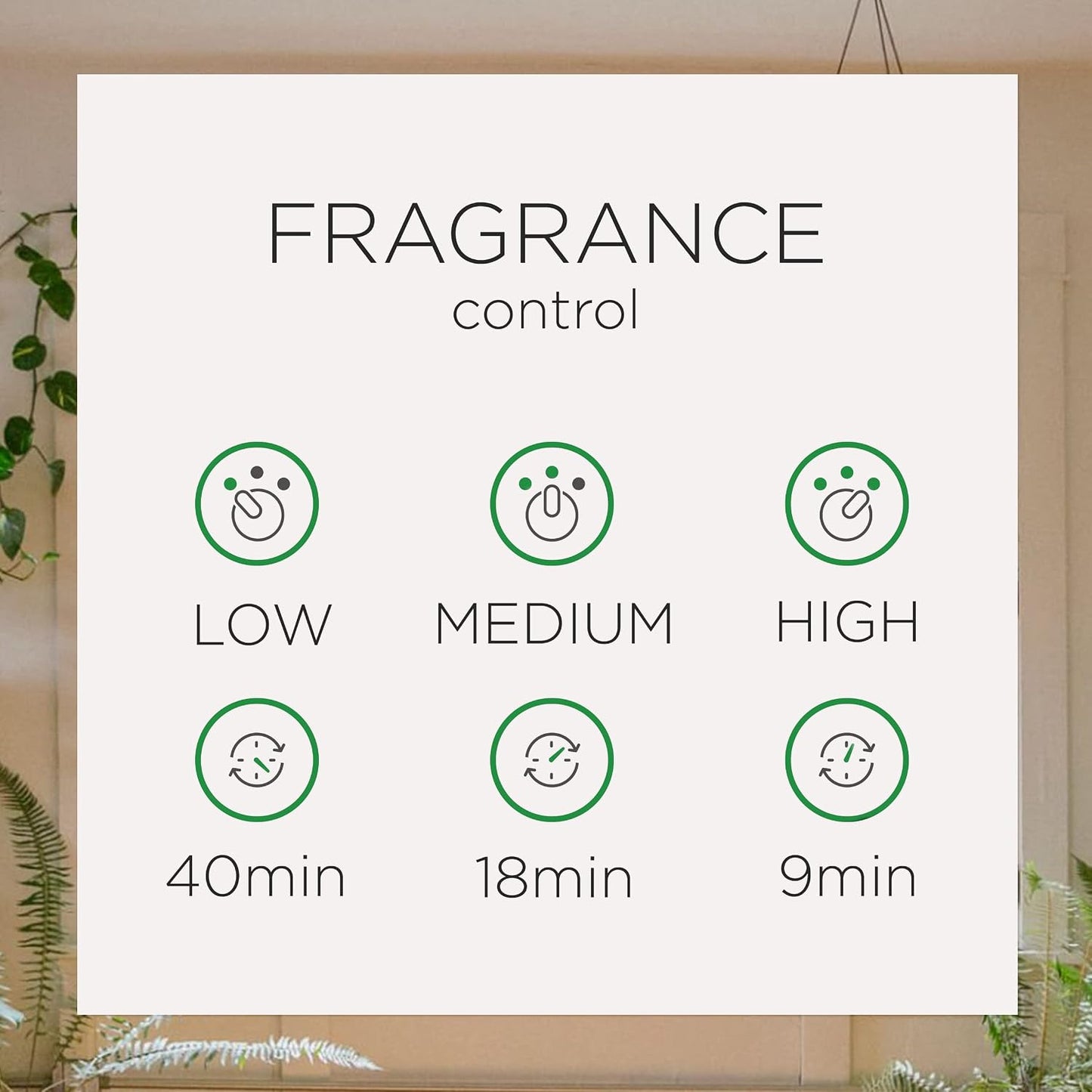 Air Wick Automatic Air Freshener Spray Refill, Lush Honeysuckle & Raspberry, Essential Oils, Odor Neutralization