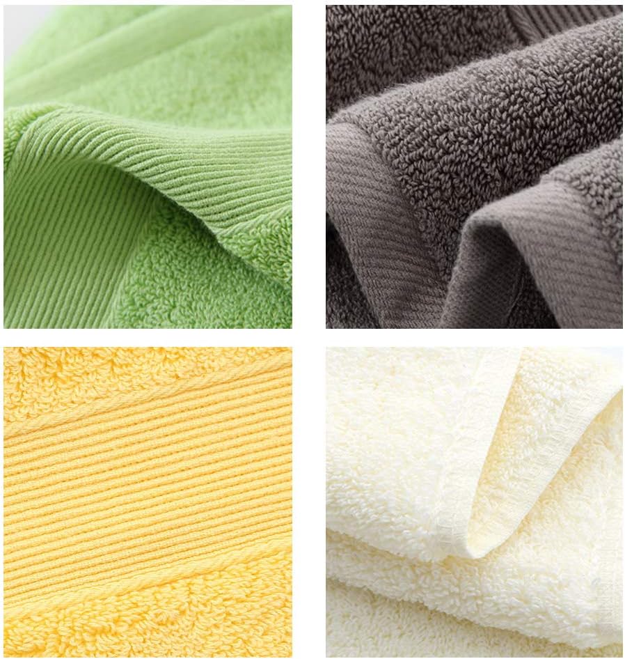 JININQ 700GSM 2Piece Hand Towels -100% Cotton for Bathroom,Kitchen,Beauty,Spa,Gym,Household face Towel,Highly Absorbent Towels(13.7 x 29.5 Inches) (White)