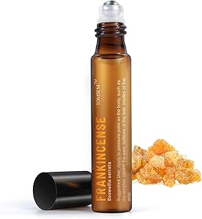 Spanish Frankincense Oil Roll On – Premium 100% Pure & Natural Frankincense Essential Oils - Versatile Aromatherapy for Mind, Body & Skin