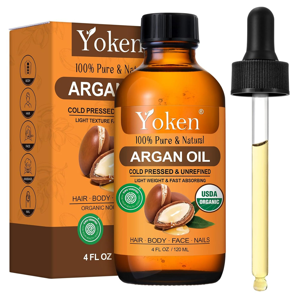Yoken USDA Argan Oil 4oz