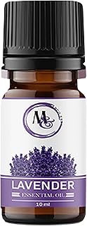 Lavender Essential Oil – 10ml Pure and Natural Diffuser Oil for Aromatherapy Diffuser, Humidifier, Massage – Undiluted, No Fillers (Lavender)