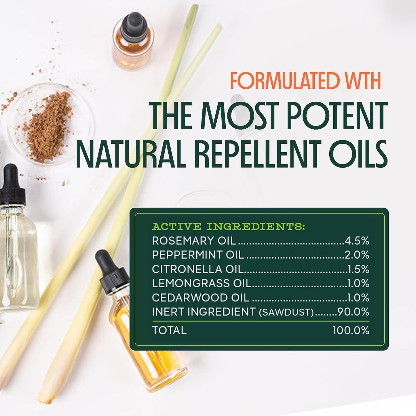 Murphy’s Naturals Mosquito Repellent Incense Sticks, 12 Count, Bug Repellent with Citronella for Patio & Camping, 2.5+ Hours per Stick