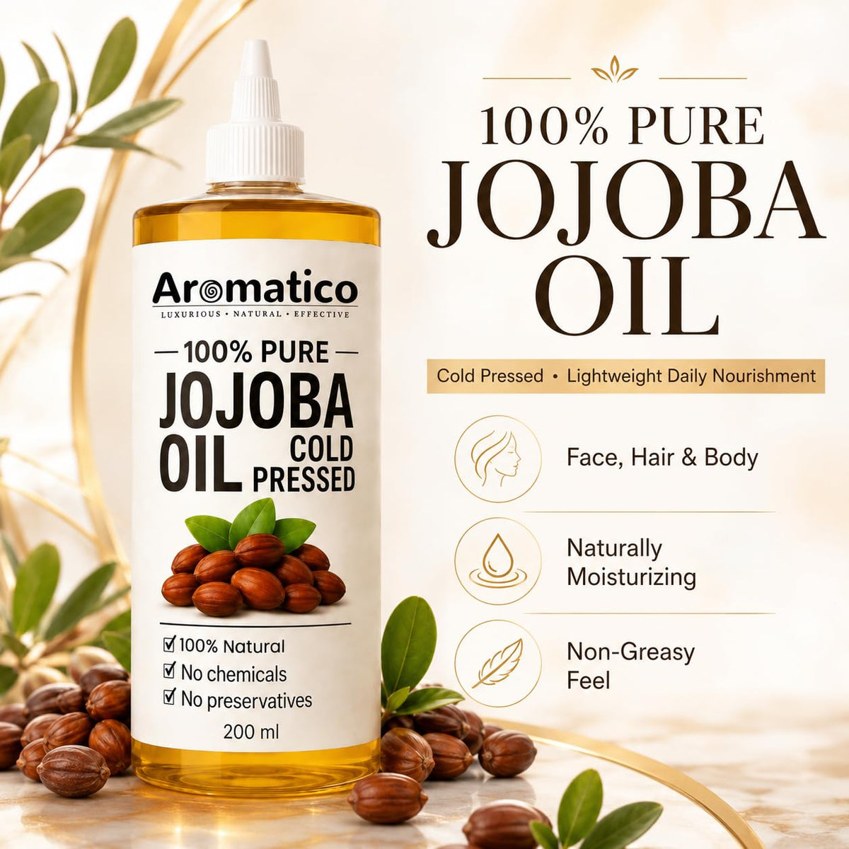 Aromatico Jojoba Oil
