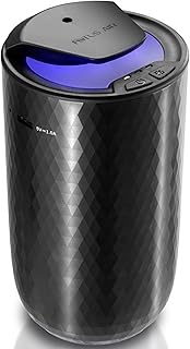 Waterless Essential Oil Diffuser - Cordless Rechargeable Aromatherapy Scent Machine for Home Bedroom Car Office Travel - 3 Mist Levels, 4 Timer Modes, 24-Hour Battery