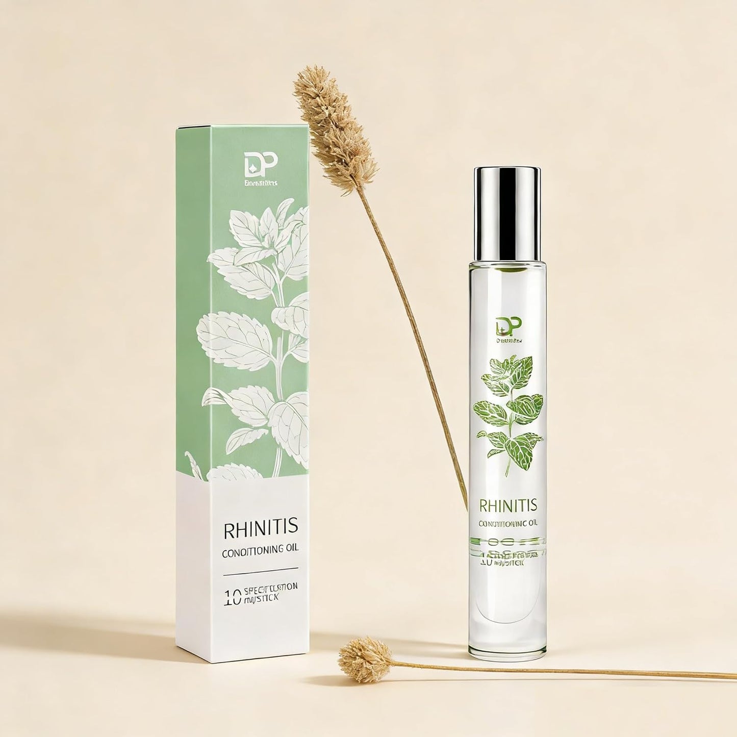 DoctorPro Nasal Essential Oil Nasya Oil for Clear Breathing Nasal Congestion Sinus Pressure,Pure Natural Plant Extract,Non-Greasy,roll-on Design