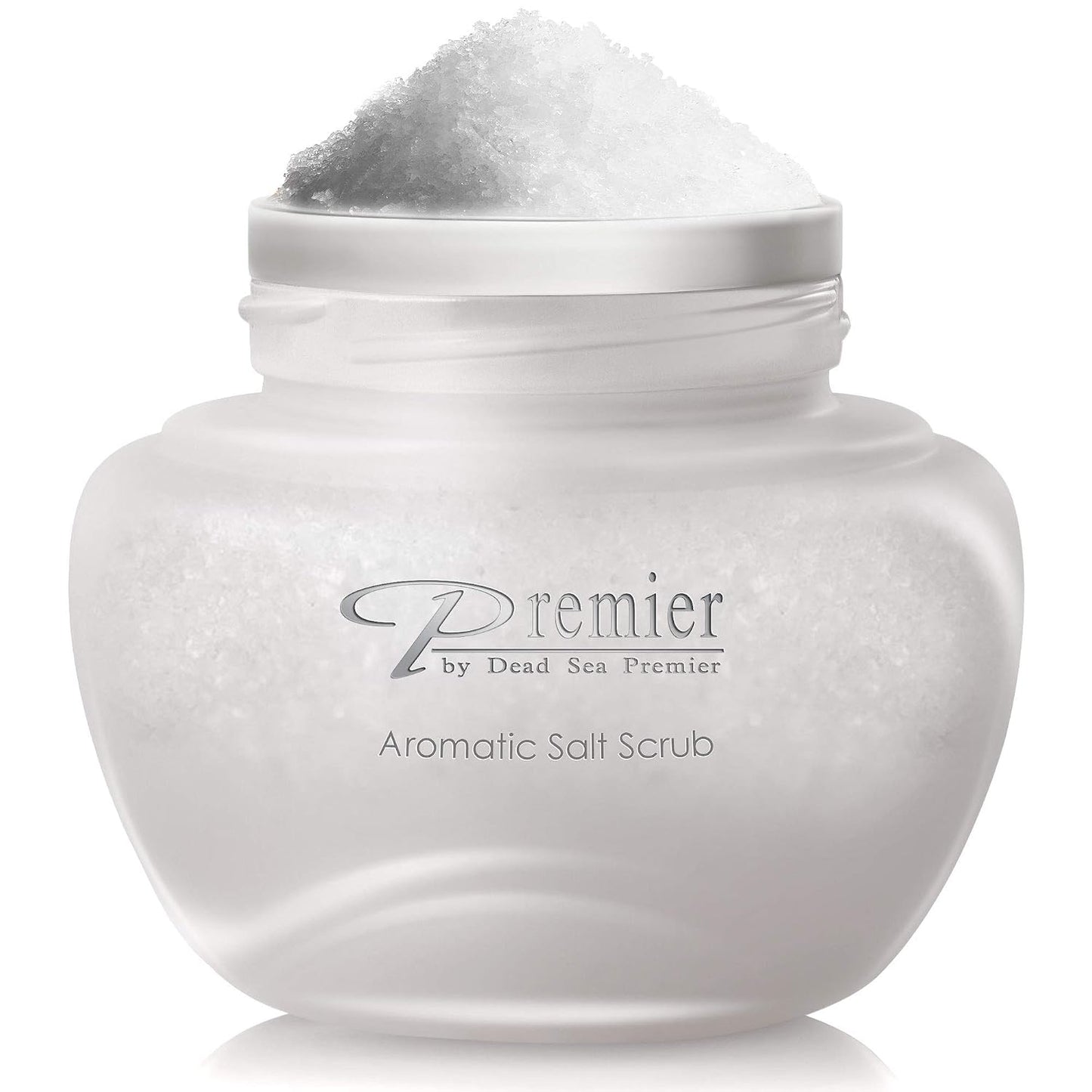 Premier Body Scrub for Dry Skin with Dead Sea Salt, Exfoliating Salt Scrub with Jojoba, Sweet Almond & Grape Seed Oils, Foot and Hand Exfoliator, Vitamin E, Breeze Scent, 10.5 Oz