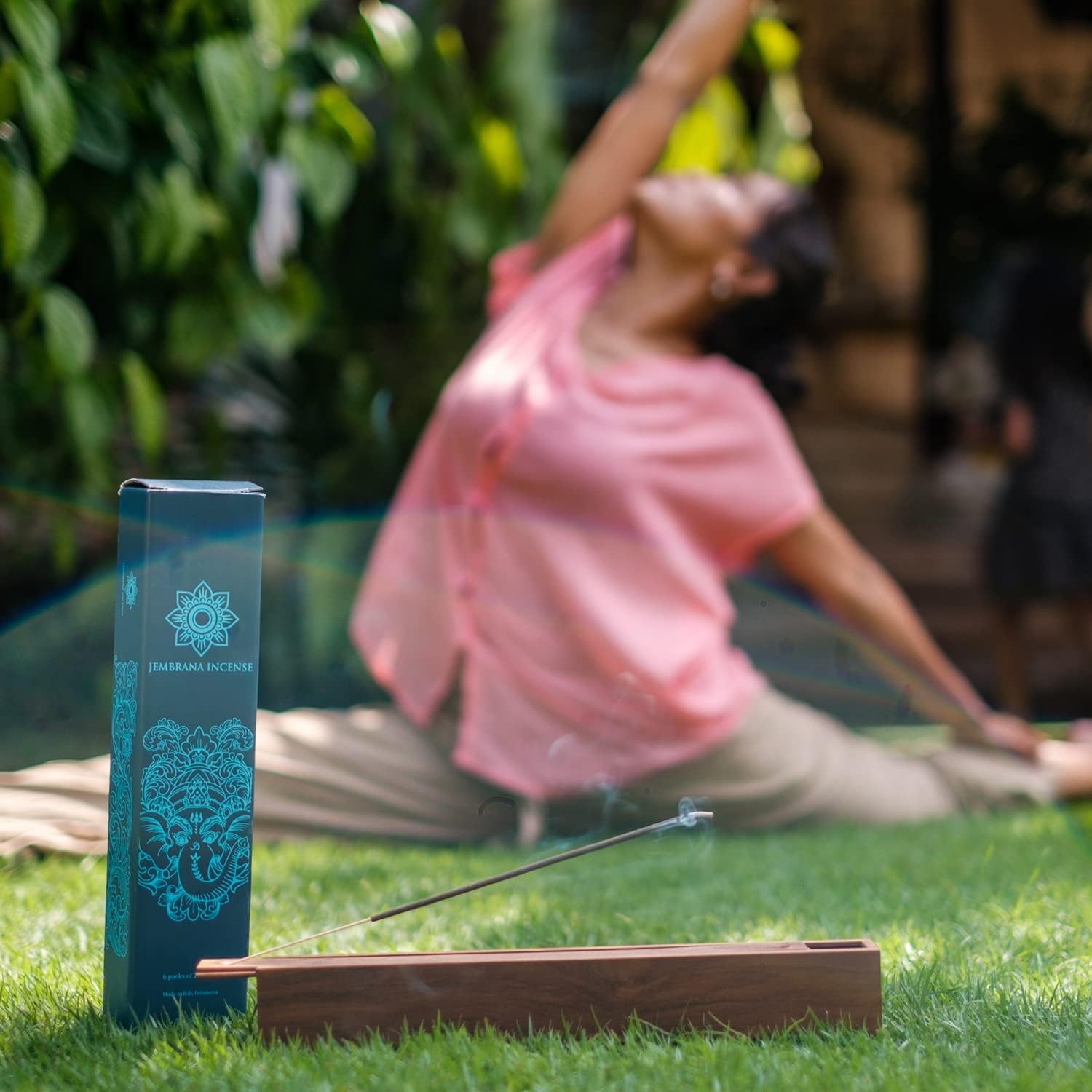 Bali Soap Jembrana Incense Sticks - Variety Pack 6 Scents (144 Sticks Total, 24 Sticks Each) of Lotus (Padma), Sandalwood, Gardenia, Maha Triloka, Raja Harum & Dewi Sai (Amber)